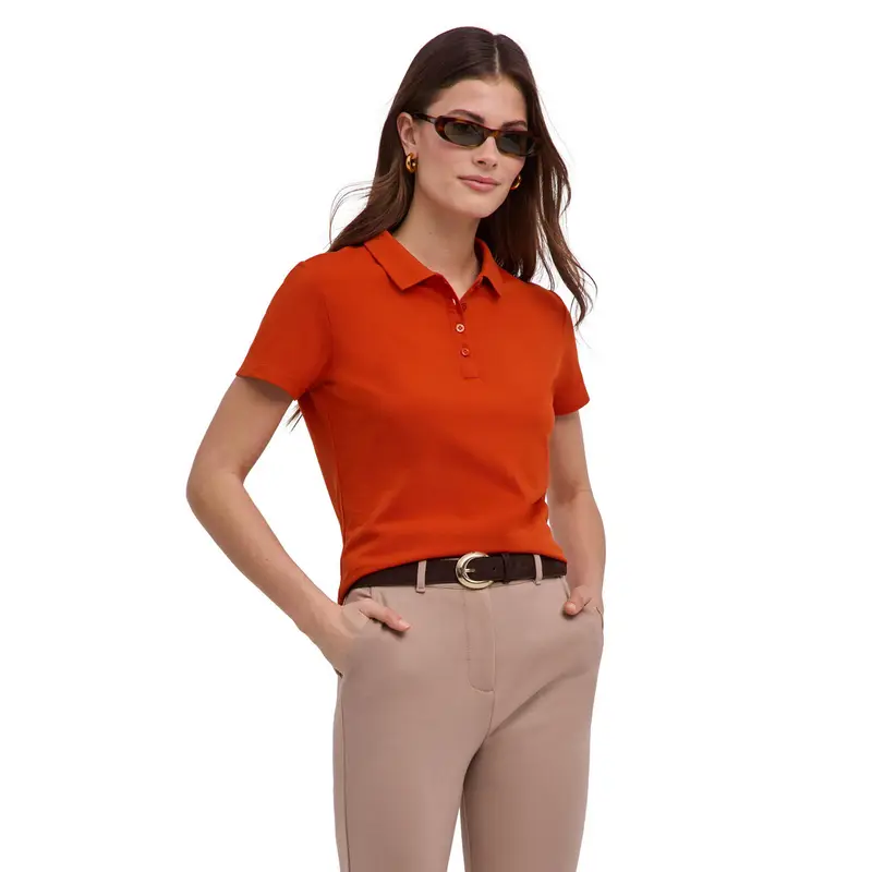 Essential Donna Polo shirt Arancio