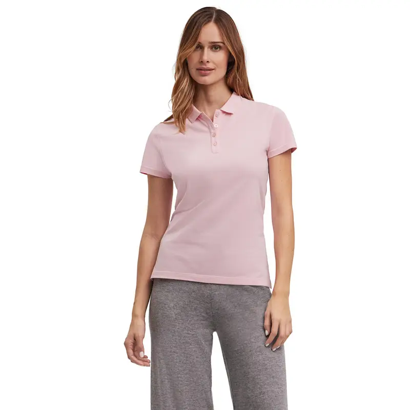 FALKE Polo Donna Rosa 4237371