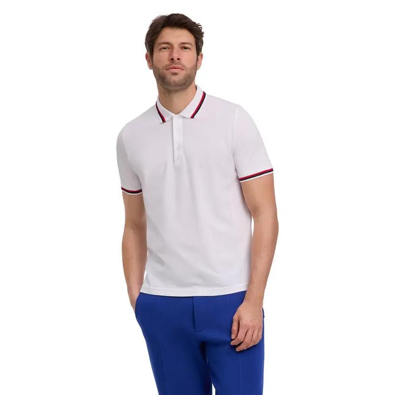 FALKE Polo Uomo Bianco 4237140