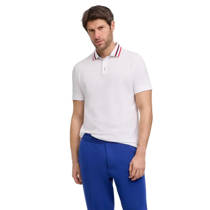 FALKE Polo Uomo Bianco 4237144