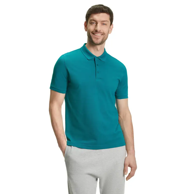 FALKE Polo Uomo Verde 4237094