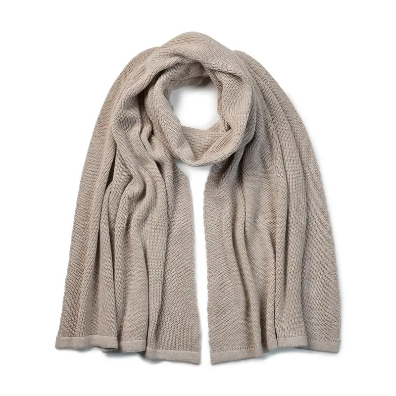 Linen Donna Stola Beige