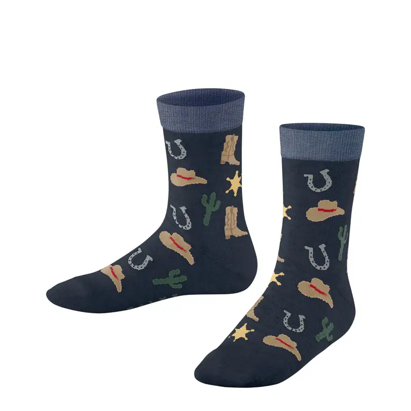 Little Cowboy Bambino Calze Blu