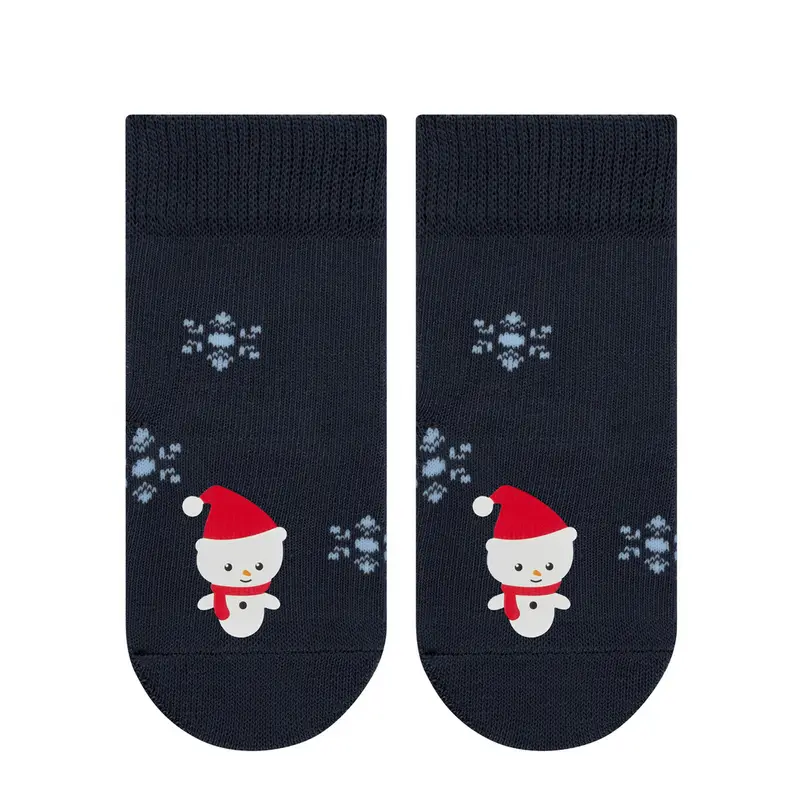 Little Snowman Neonato Calzini Blu