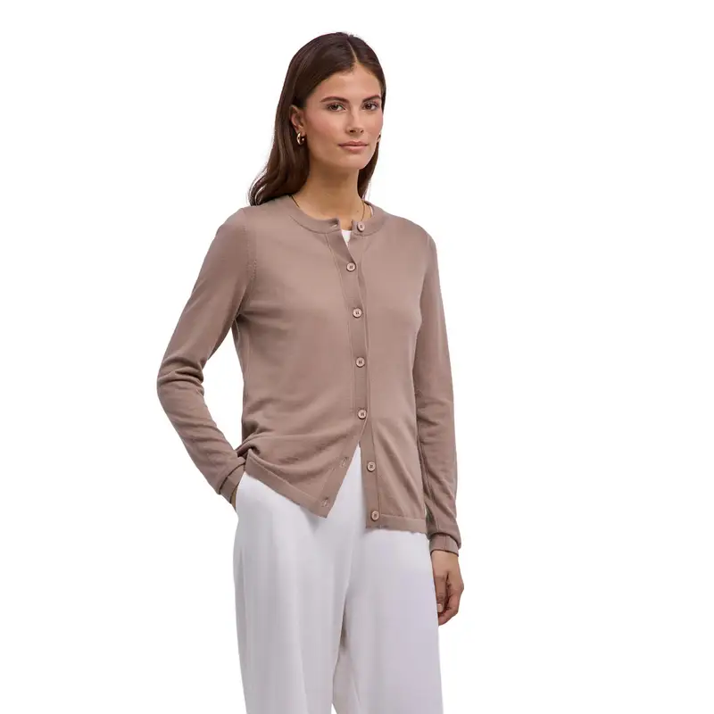 FALKE Cardigan Donna Marrone 4206149