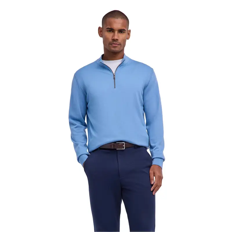 Merino Extrafine Uomo Pullover Blu