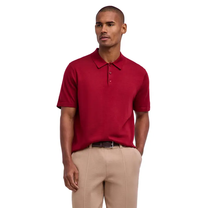 FALKE Polo Uomo Rosso 4236957
