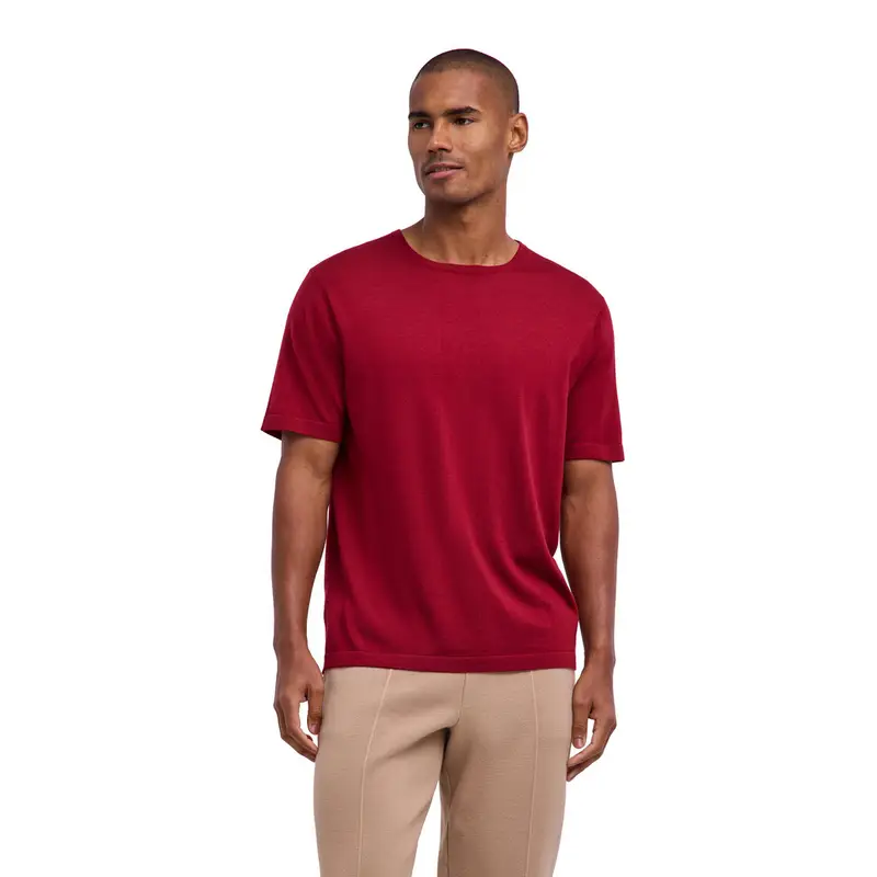 FALKE T-shirt Uomo Rosso 4236960