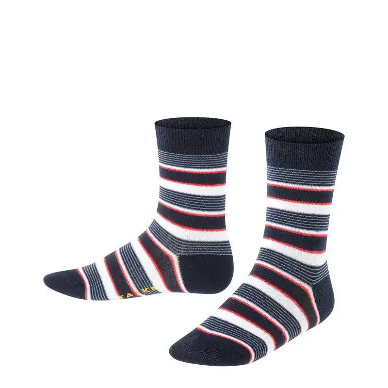 Mixed Stripe Bambino Calzini Blu