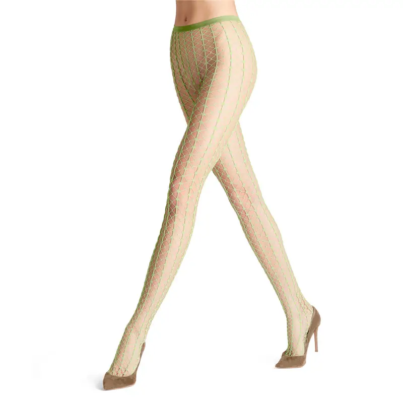 Paradise Net Donna Collant Verde