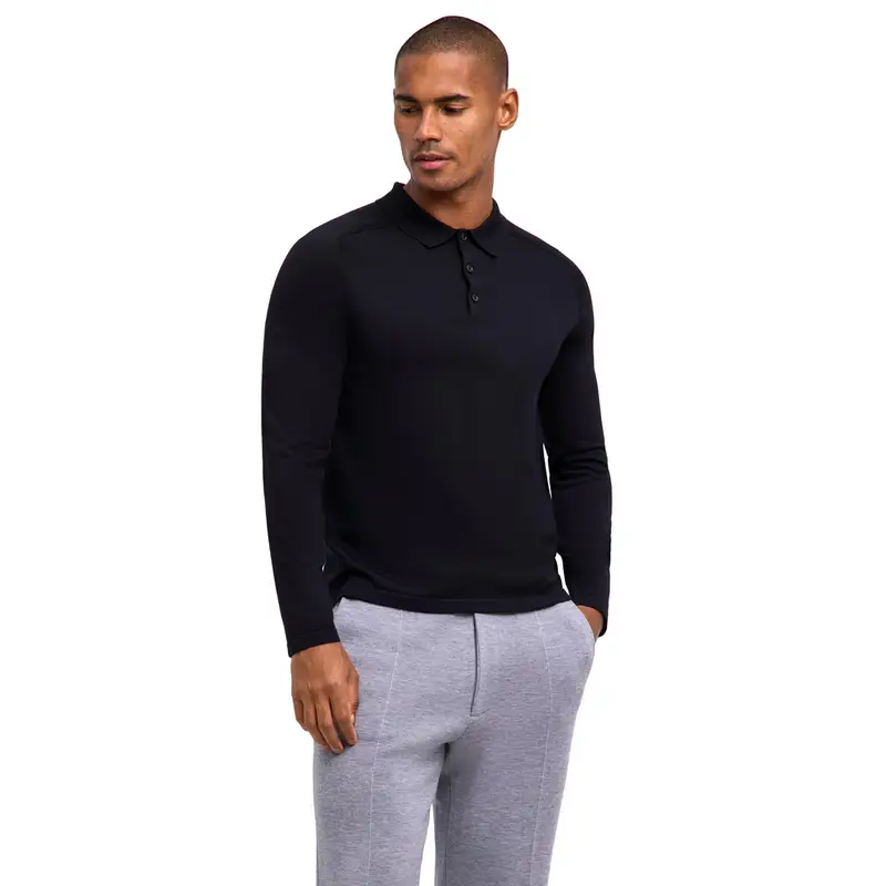 FALKE Polo Uomo Nero 2418575