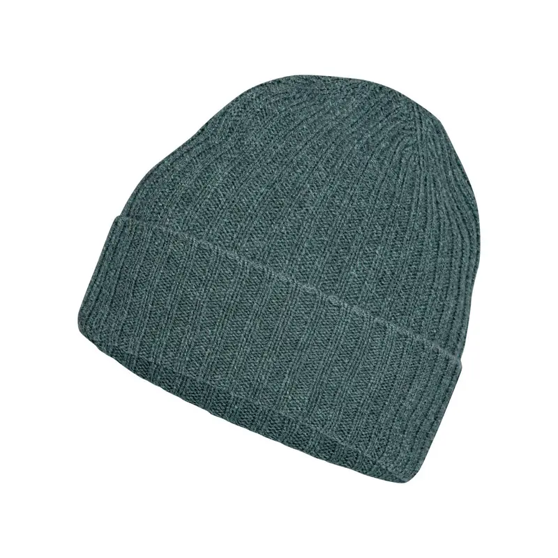 Pure Cashmere Unisex Cuffia Verde