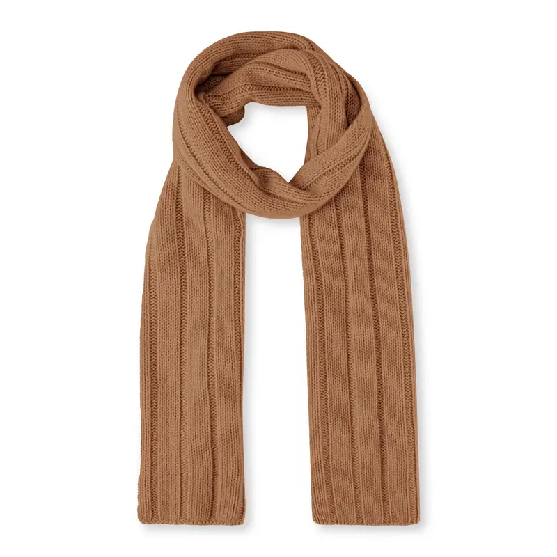 Pure Cashmere Unisex Sciarpa Marrone