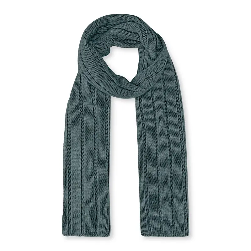 Pure Cashmere Unisex Sciarpa Verde
