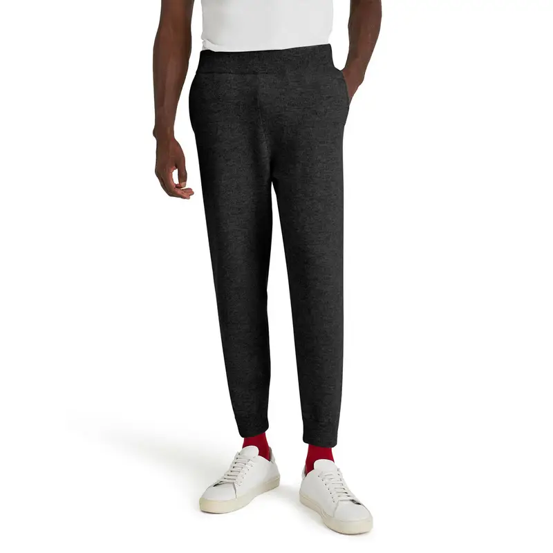 Pure Cashmere Uomo Pantaloni Nero