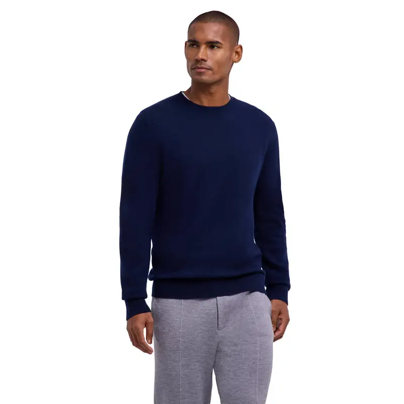 Pure Cashmere Uomo Pullover Blu