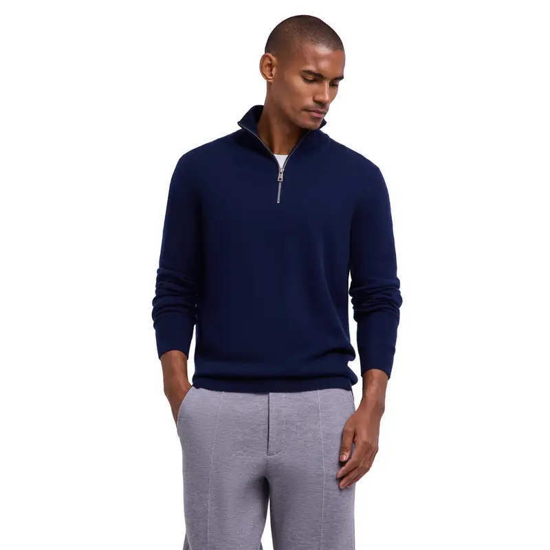 Pure Cashmere Uomo Pullover Blu