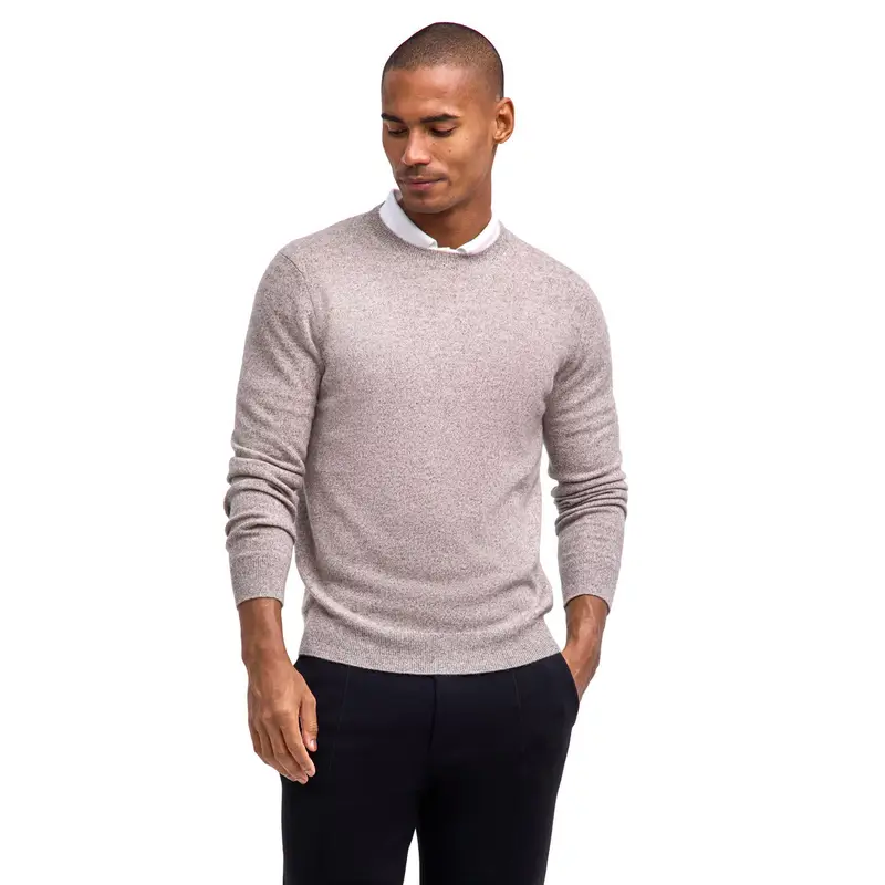 Pure Cashmere Uomo Pullover Marrone