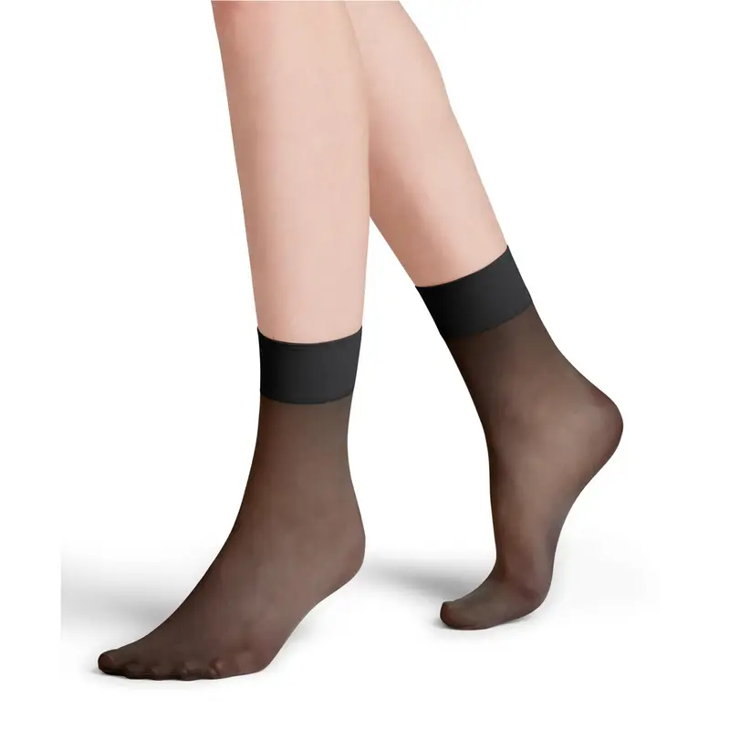 Pure Matt 20 DEN Donna Calzini Nero