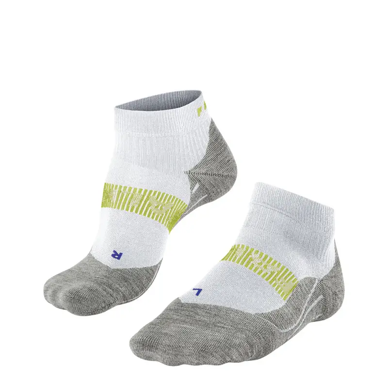 RU4 Endurance Cool Short Uomo Running Calzini corti Bianco