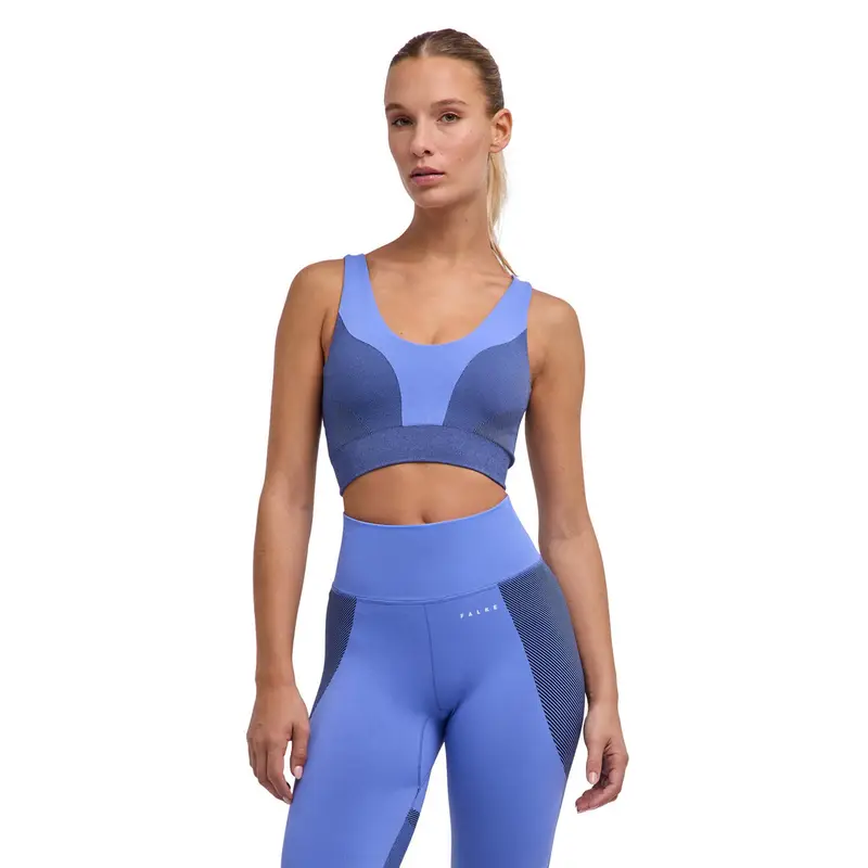 Seamless Shape Donna Training Reggiseno sportivo Blu