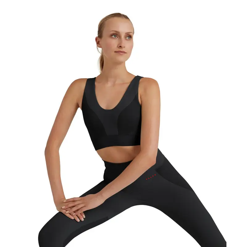 Seamless Shape Donna Training Reggiseno sportivo Nero