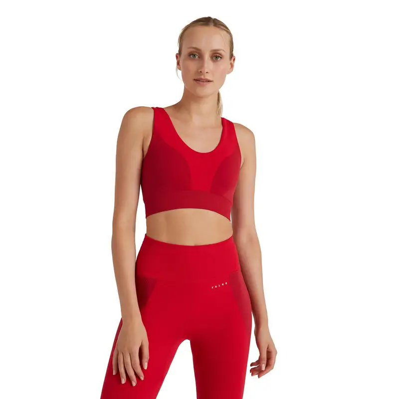 Seamless Shape Donna Training Reggiseno sportivo Rosso