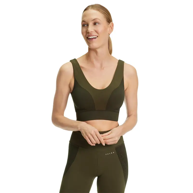 Seamless Shape Donna Training Reggiseno sportivo Verde