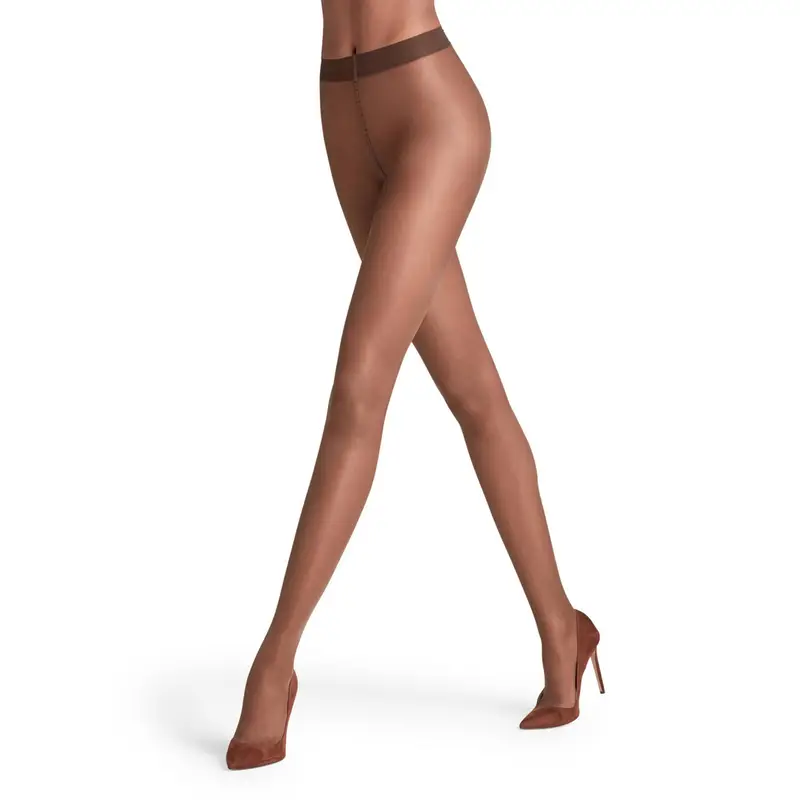 Seidenglatt 15 DEN Donna Collant Marrone