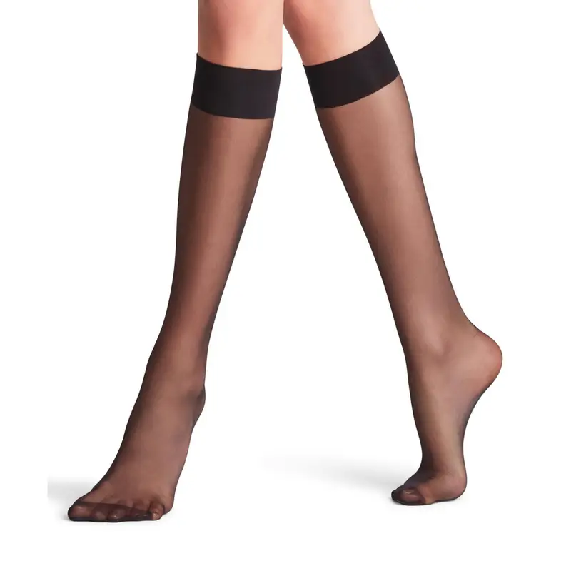 Seidenglatt 15 DEN Donna Gambaletti Nero