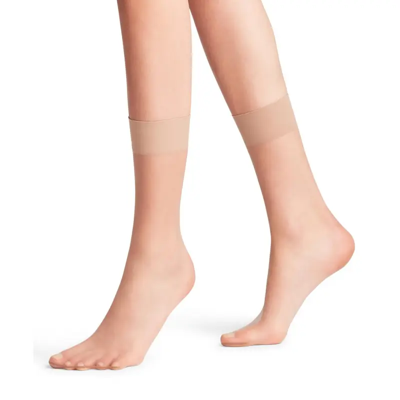 Shelina 12 DEN Donna Calzini Beige