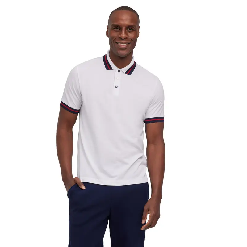 FALKE Polo Uomo Bianco 2418767