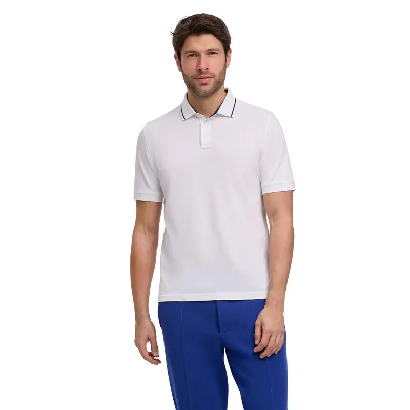 FALKE Polo Uomo Bianco 4237148
