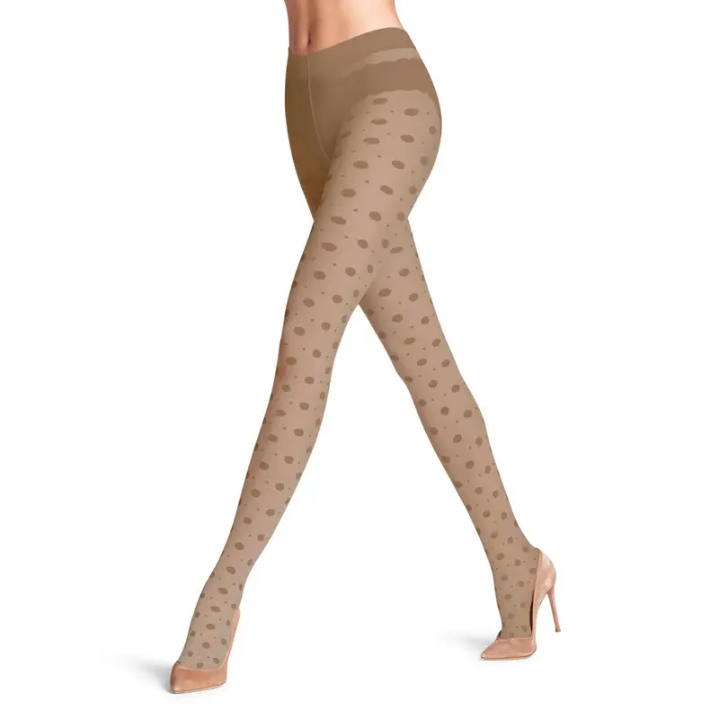 Snow Dot 25 DEN Donna Collant Beige