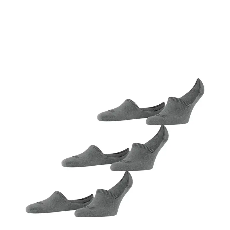 Step High Cut 3-Pack Uomo Fantasmini Grigio