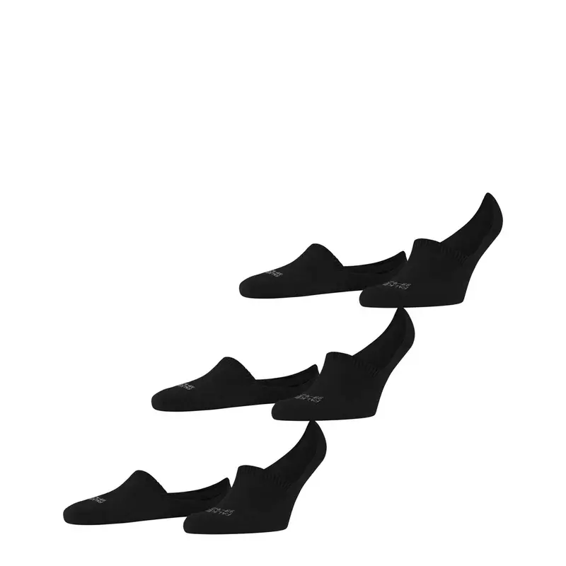 Step High Cut 3-Pack Uomo Fantasmini Nero