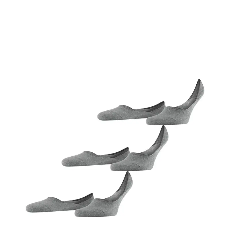 Step Medium Cut 3-Pack Uomo Fantasmini Grigio