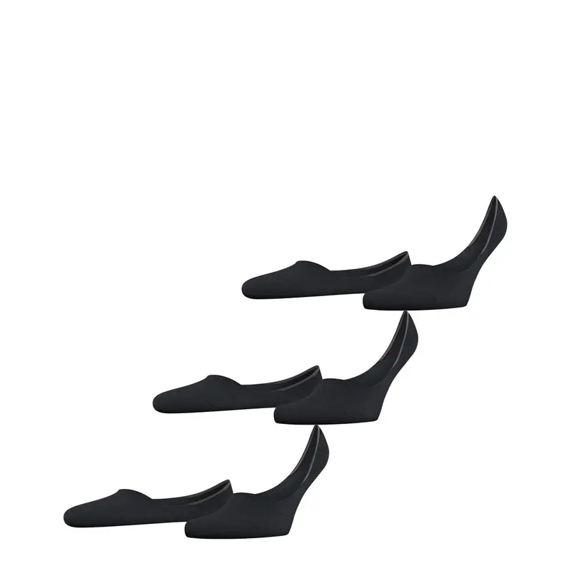 Step Medium Cut 3-Pack Uomo Fantasmini Nero