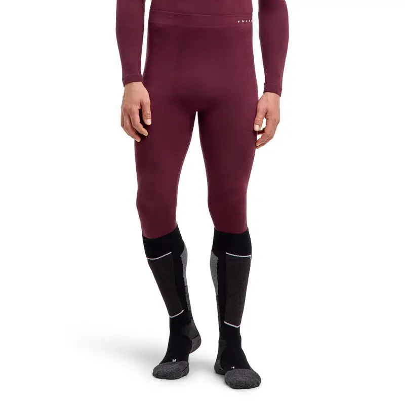 Thermozone 3/4 Uomo Tights Wool-Tech Rosso