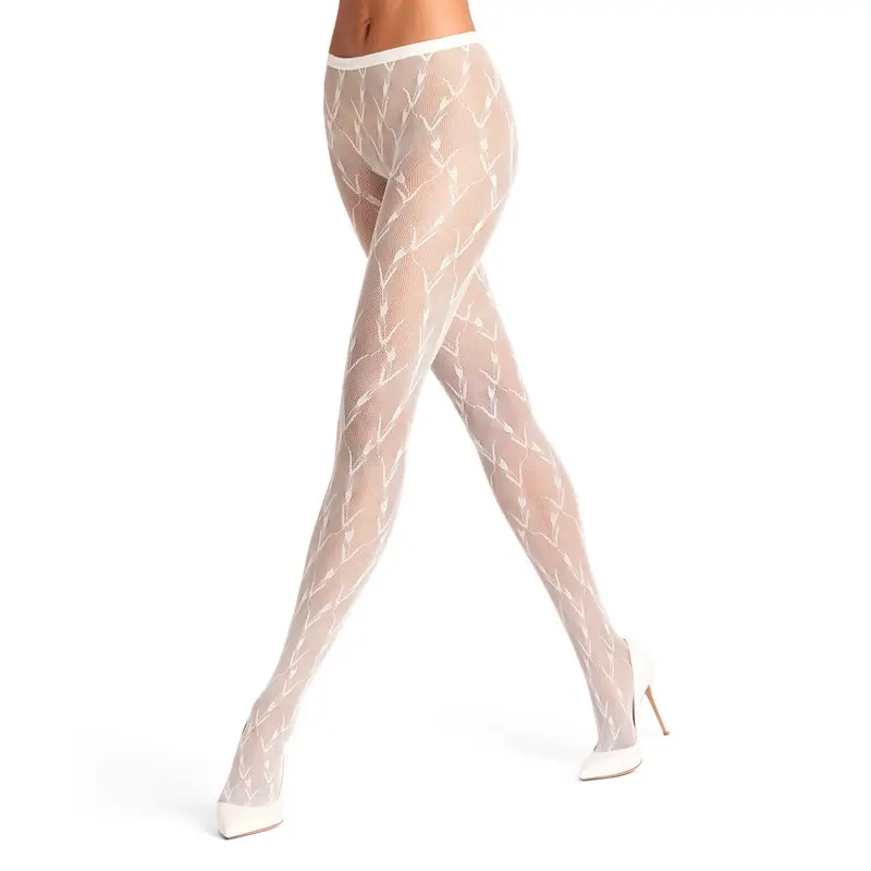 Tulip Donna Collant Bianco