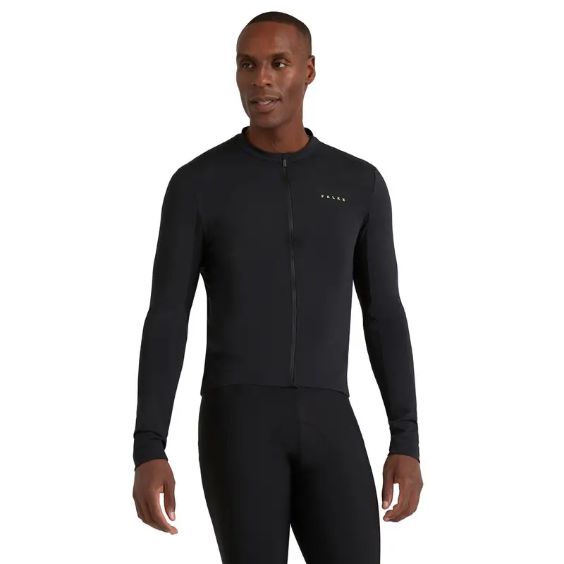 Uomo Biking Maglia a manica lunga Nero