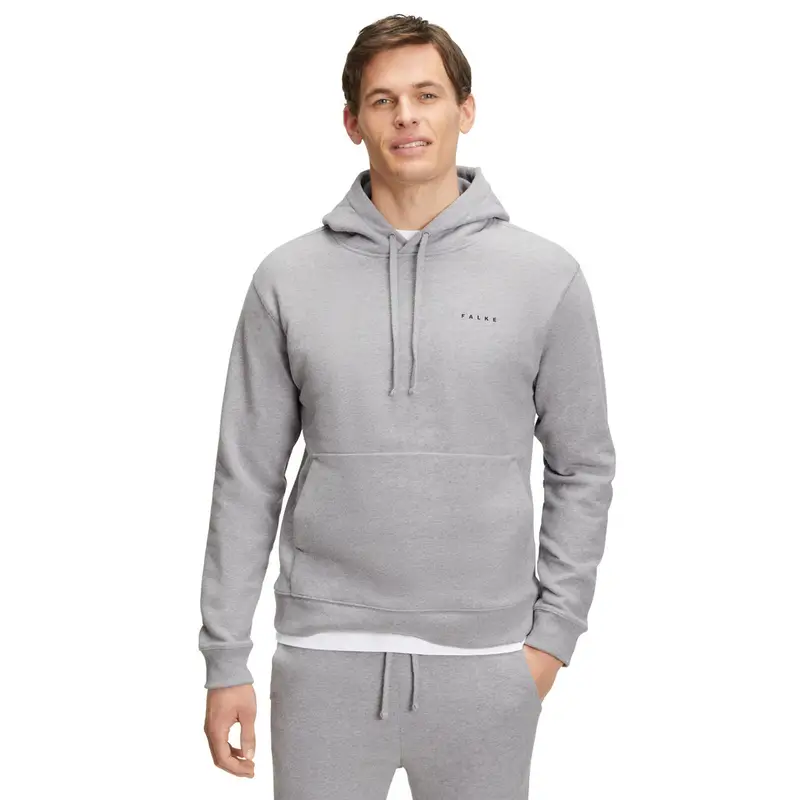 Uomo Felpa con cappuccio Grigio