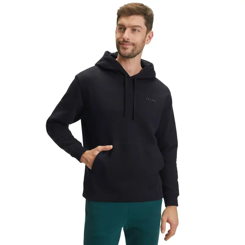 Uomo Felpa con cappuccio Nero