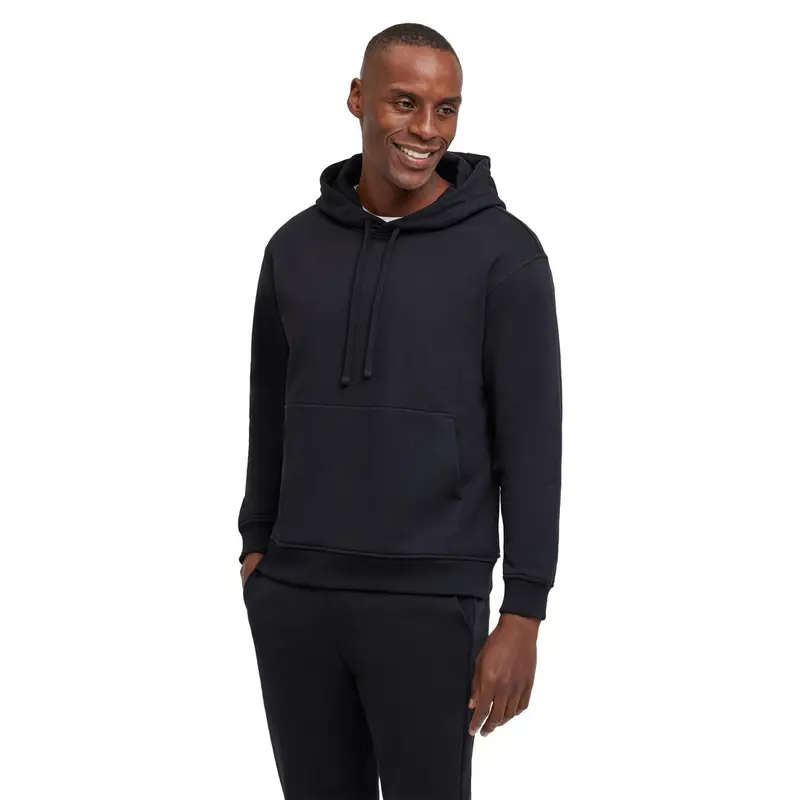 Uomo Felpa con cappuccio Nero