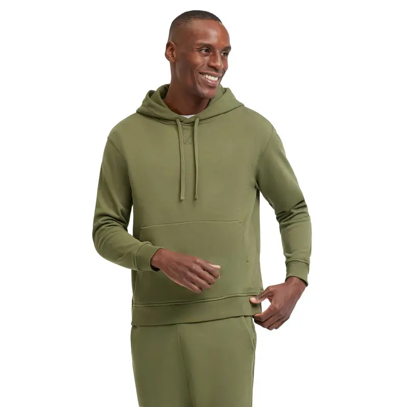 Uomo Felpa con cappuccio Verde