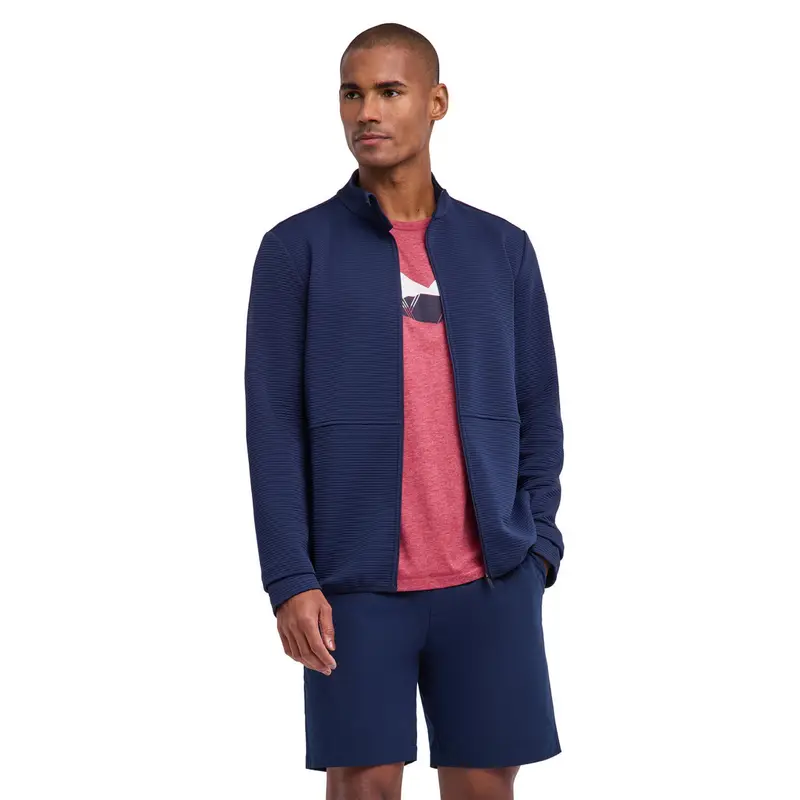 Uomo Giacca con zip Blu