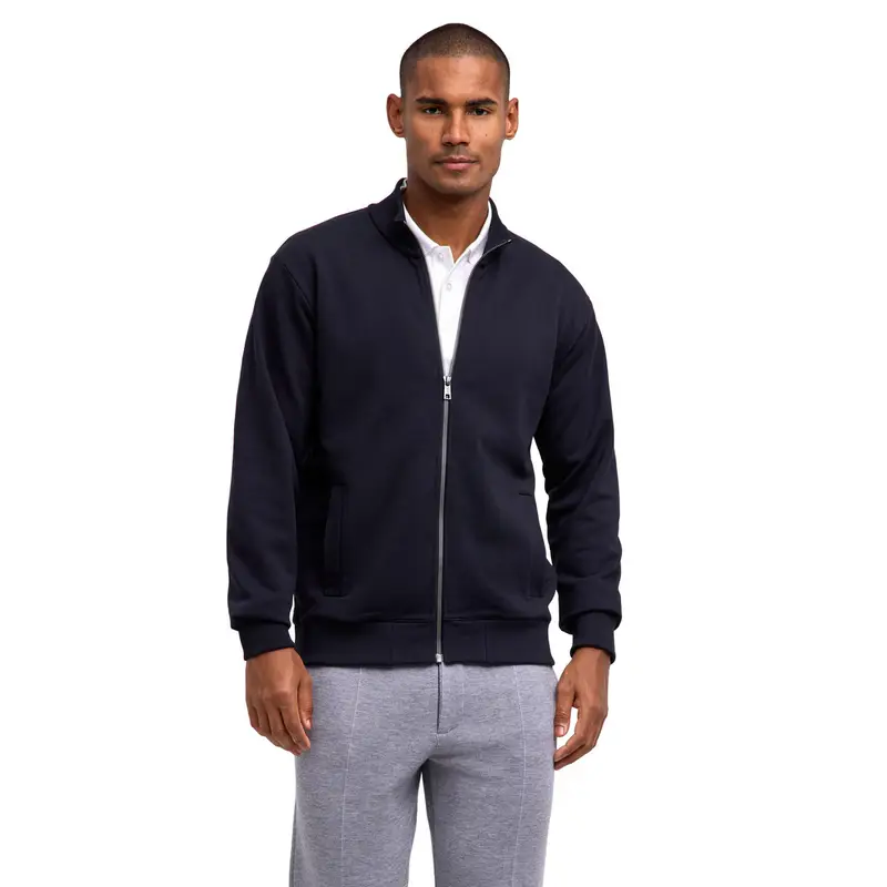 Uomo Giacca con zip Nero