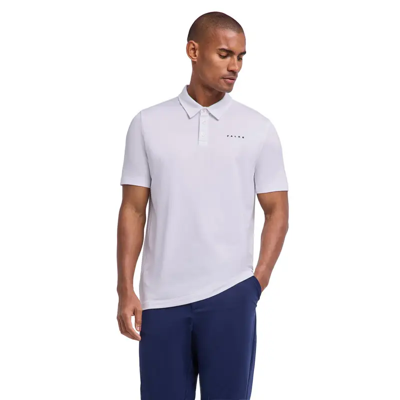FALKE Polo Uomo Bianco 3679141