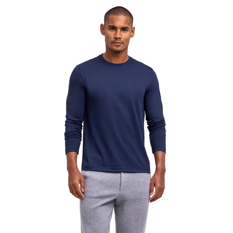 Uomo Maglia a manica lunga Blu