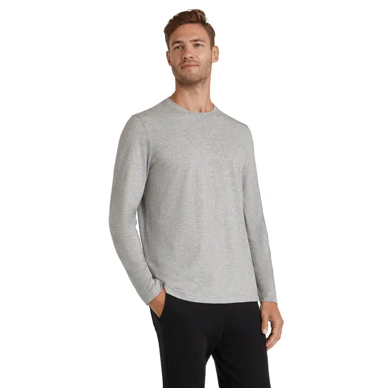 Uomo Maglia a manica lunga Grigio